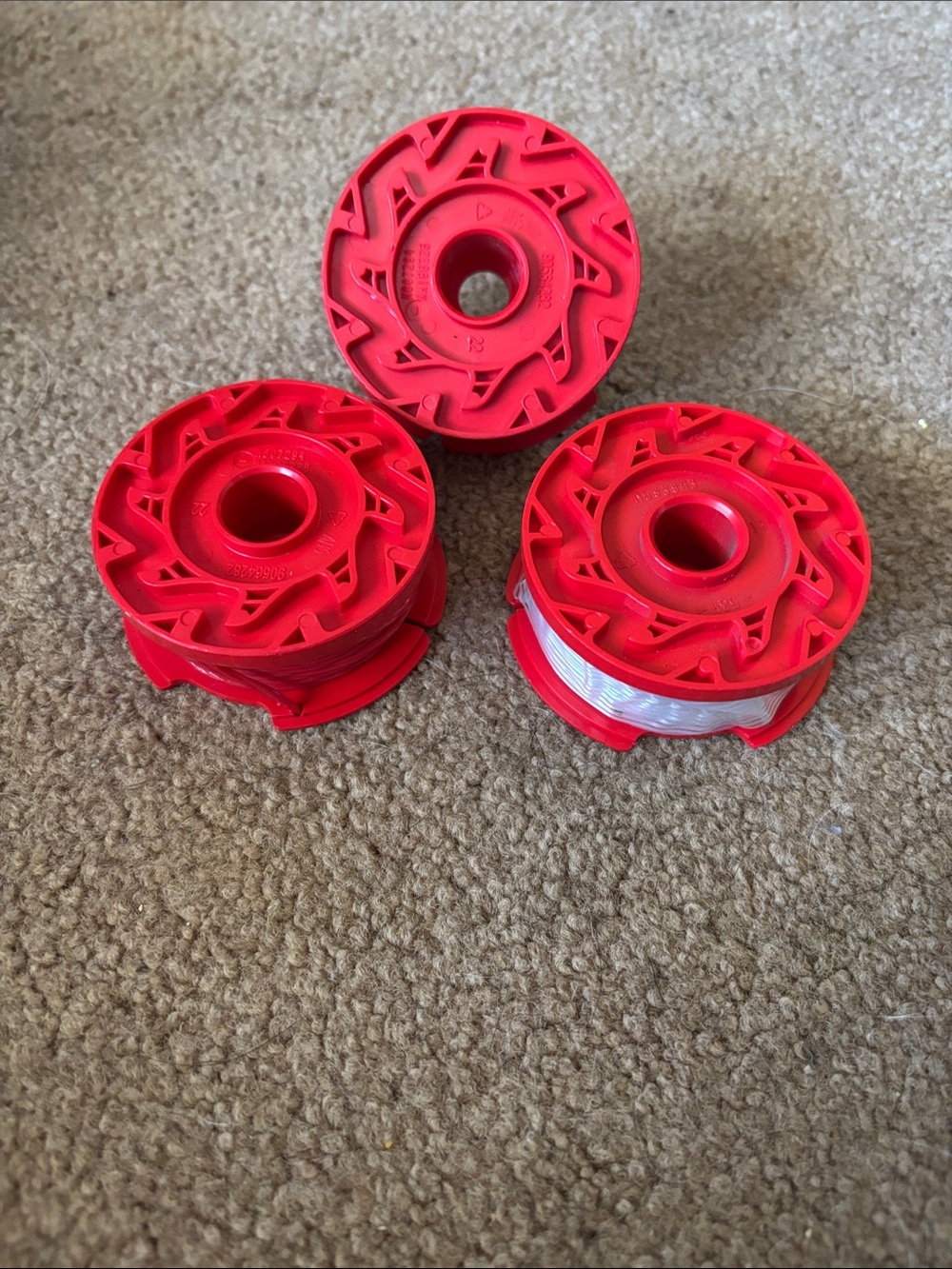 3 Craftsman weedeater spools